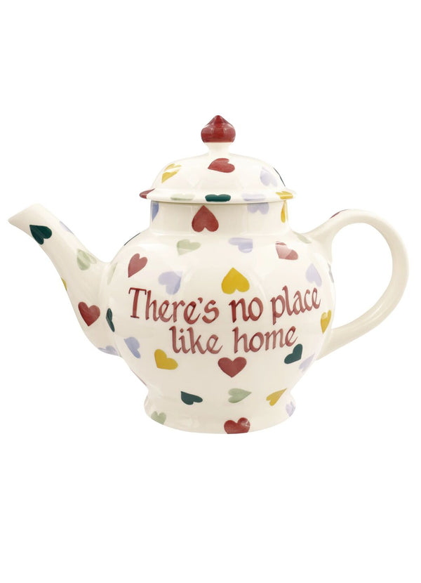 Emma Bridgewater Personalised Polka Hearts 4 Mug Teapot