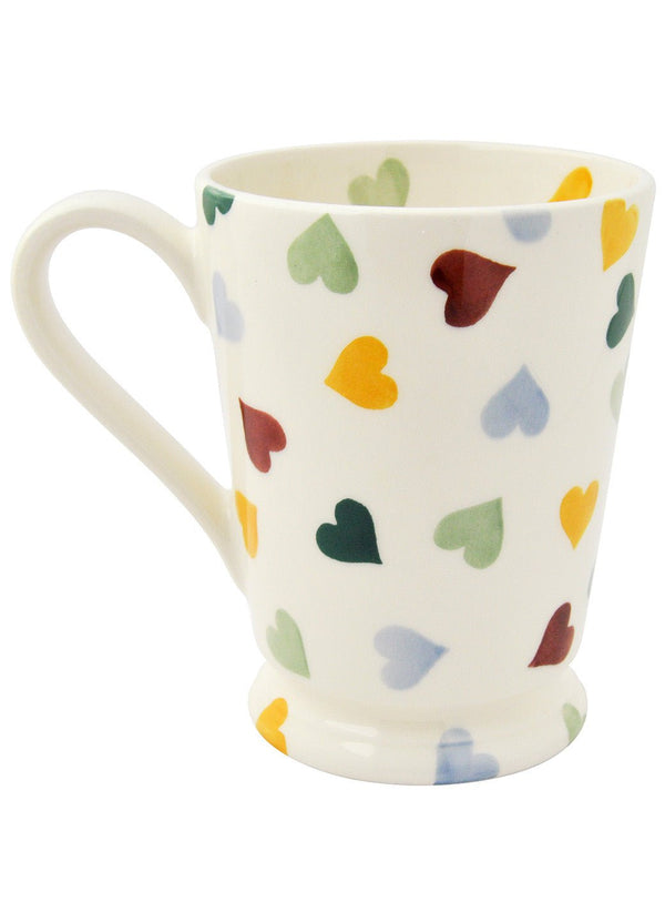 Emma Bridgewater Personalised Polka Hearts Cocoa Mug