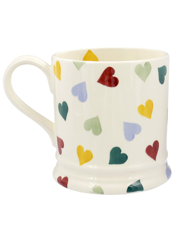 Emma Bridgewater Personalised Polka Hearts Large Mug