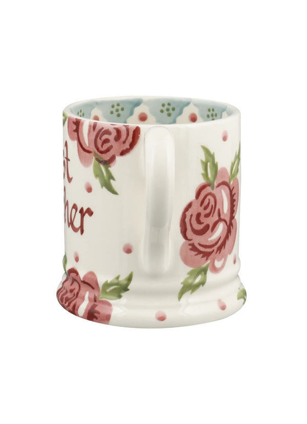 Emma Bridgewater Personalised Rose & Bee 1/2 Pint Mug