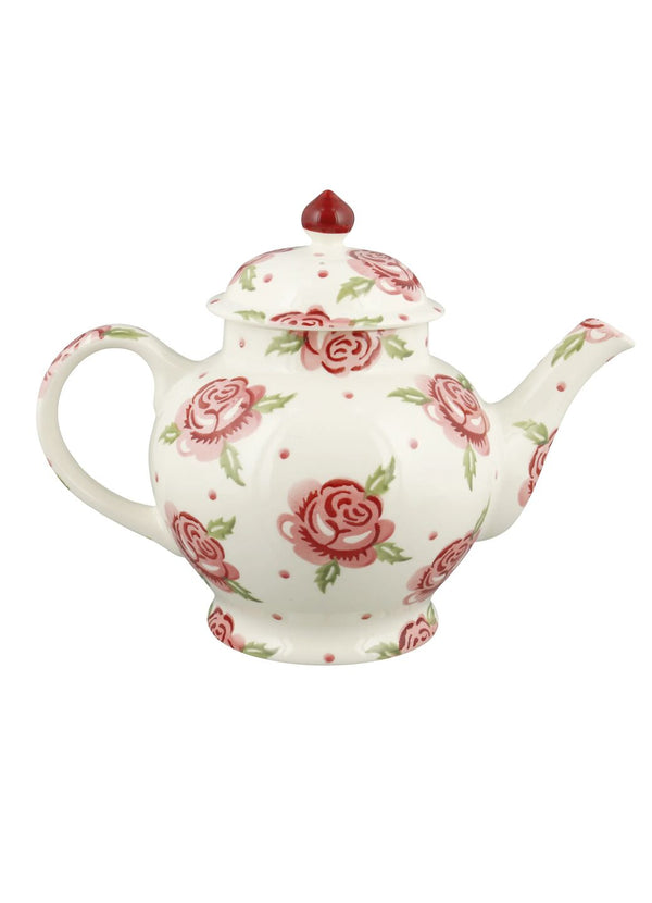 Emma Bridgewater Personalised Rose & Bee 4 Mug Teapot