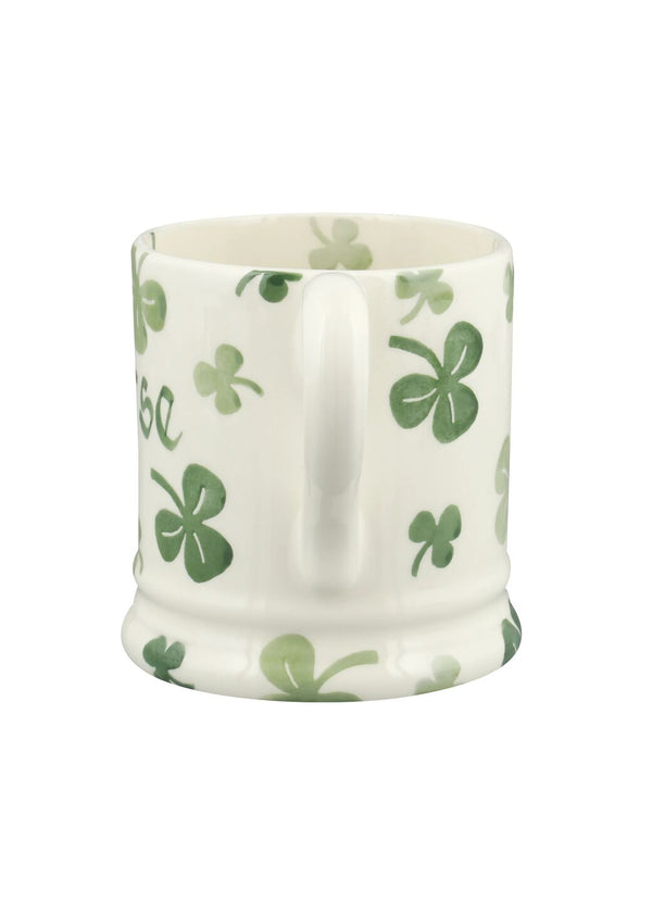 Emma Bridgewater Personalised Shamrock 1/2 Pint Mug