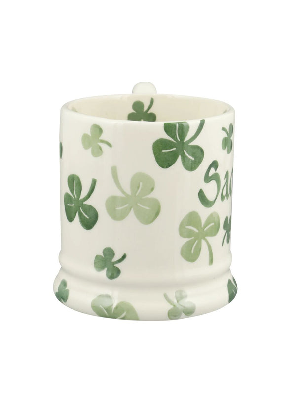 Emma Bridgewater Personalised Shamrock 1/2 Pint Mug
