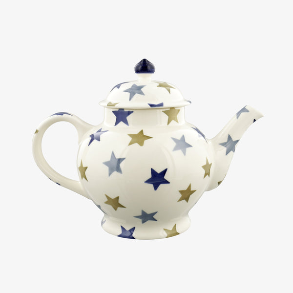 Emma Bridgewater Personalised Stormy Stars 4 Mug Teapot