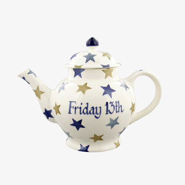 emma bridgewater Personalised Stormy Stars 4 Mug Teapot