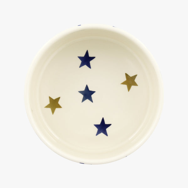 Emma Bridgewater Personalised Stormy Stars Large Pet Bowl