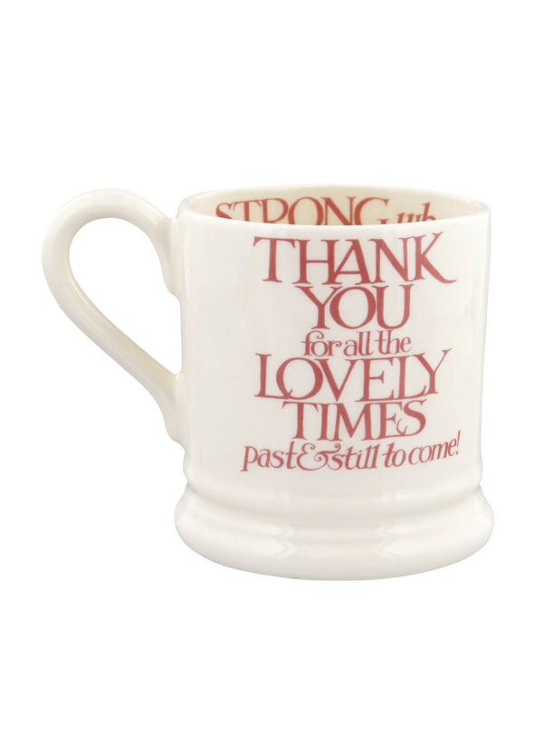 Emma Bridgewater Pink Toast Soul Sisters 1/2 Pint Mug