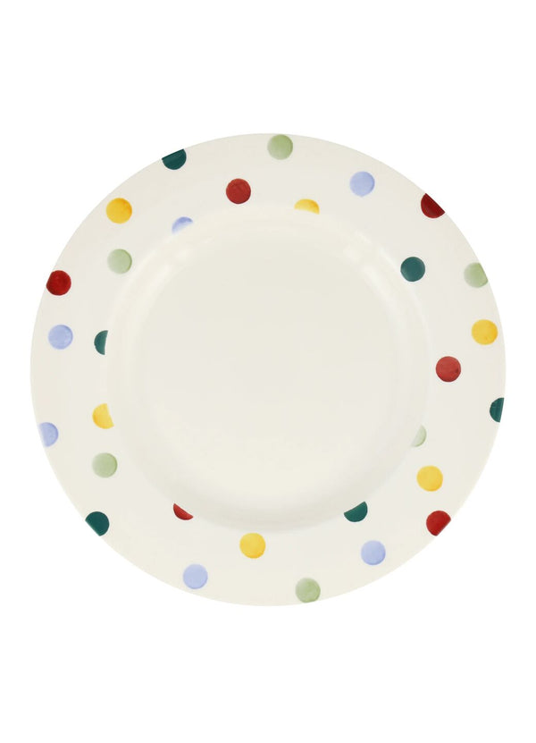 Emma Bridgewater Polka Dot Large Dinner Plate 10.5 Inch