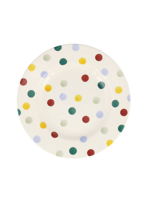 Emma Bridgewater Polka Dot Medium Dinner Plate 8.5 Inch