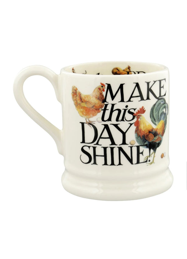 Emma Bridgewater Rise & Shine Eggs & Toast 1/2 Pint Mug