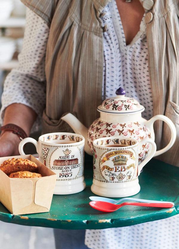 emma bridgewater Seconds 40 Years 1985-2025 1/2 Pint Mug