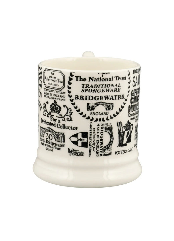 Emma Bridgewater Seconds Backstamps From 40 Years 1/2 Pint Mug