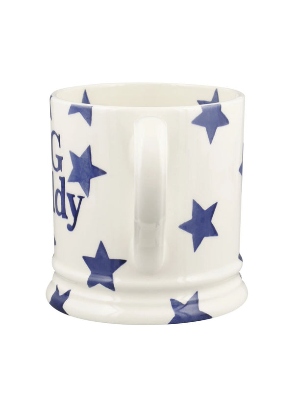 Emma Bridgewater Seconds Big Blue Star Big Daddy Large Mug