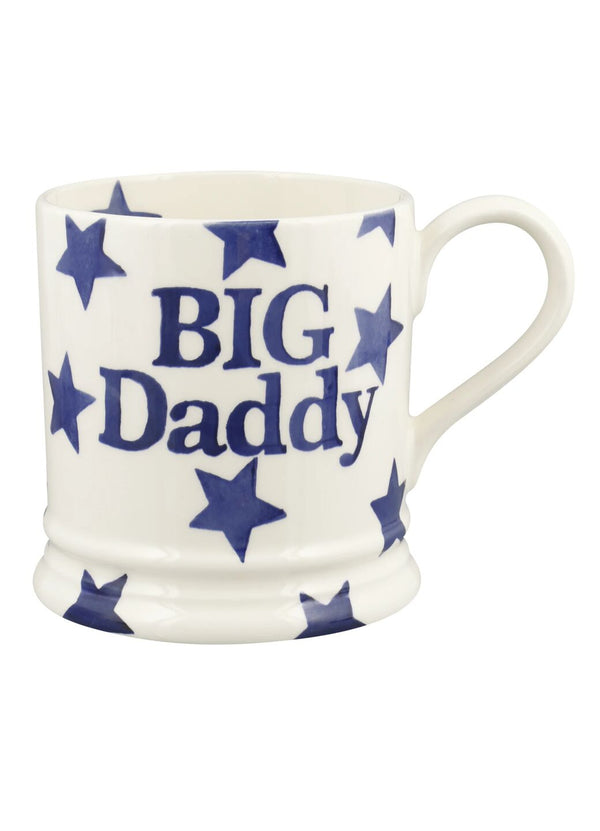 Emma Bridgewater Seconds Big Blue Star Big Daddy Large Mug