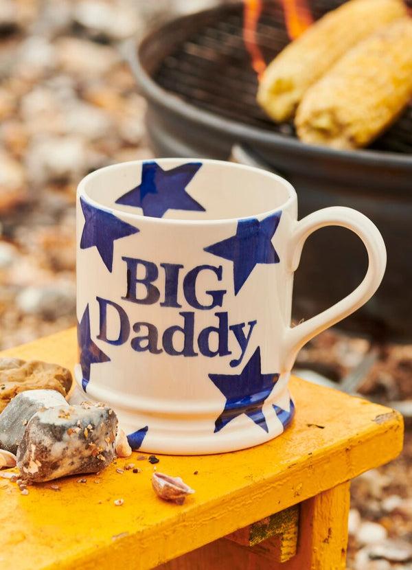 emma bridgewater Seconds Big Blue Star Big Daddy Large Mug