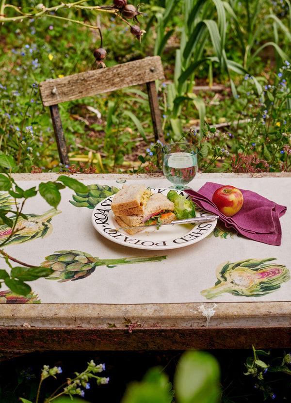 Emma Bridgewater Seconds Black Toast Roast Chicken Large Dinner Plate 10.5 Inch