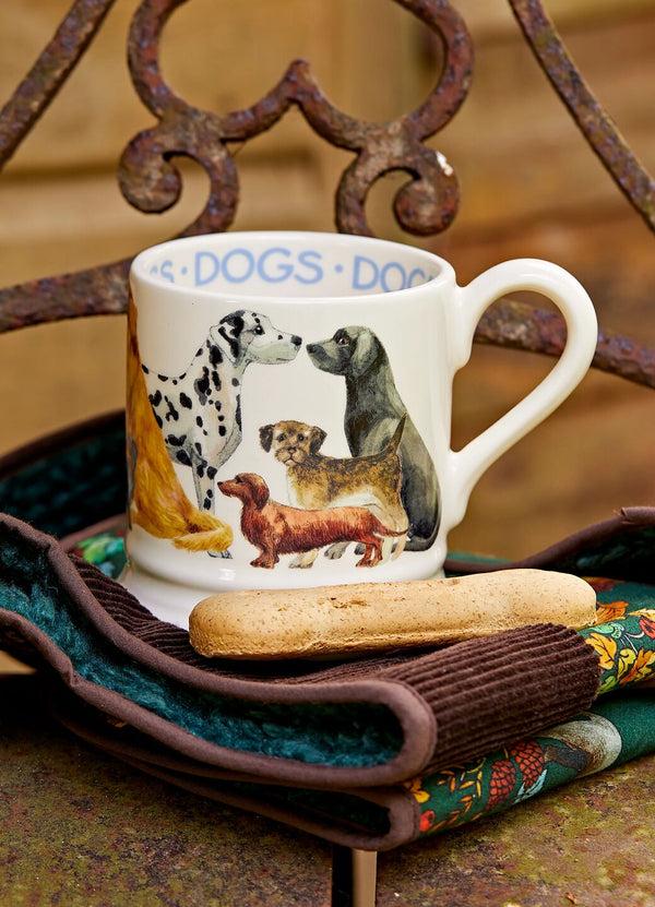 emma bridgewater Seconds Dogs All Over 1/2 Pint Mug