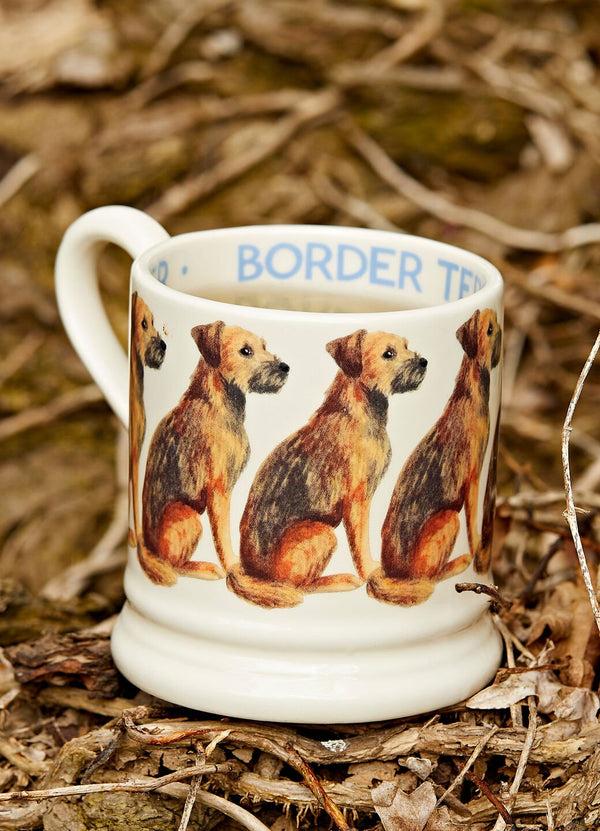 emma bridgewater Seconds Dogs Border Terrier 1/2 Pint Mug