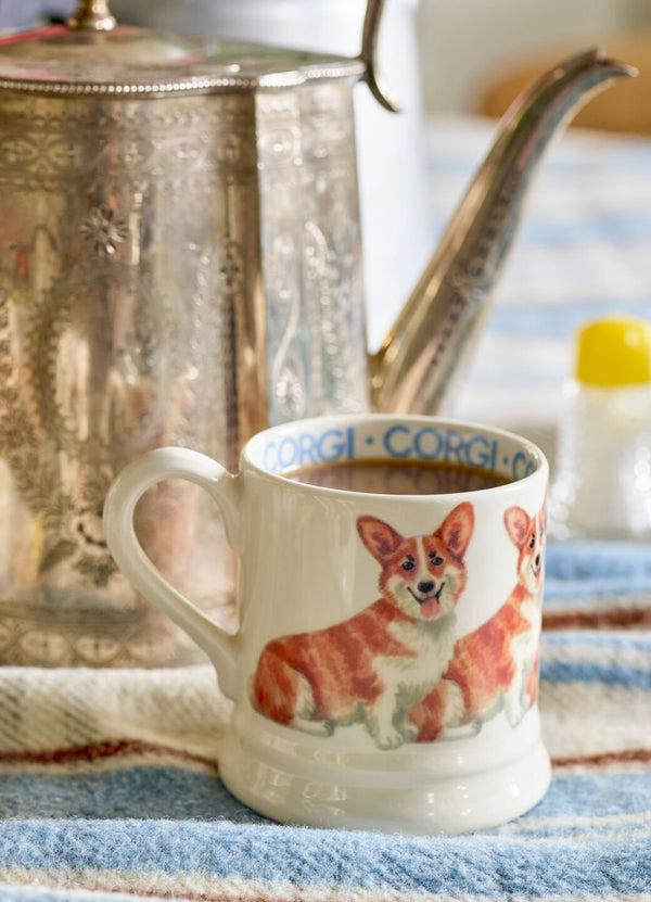 emma bridgewater Seconds Pembroke Welsh Corgi 1/2 Pint Mug