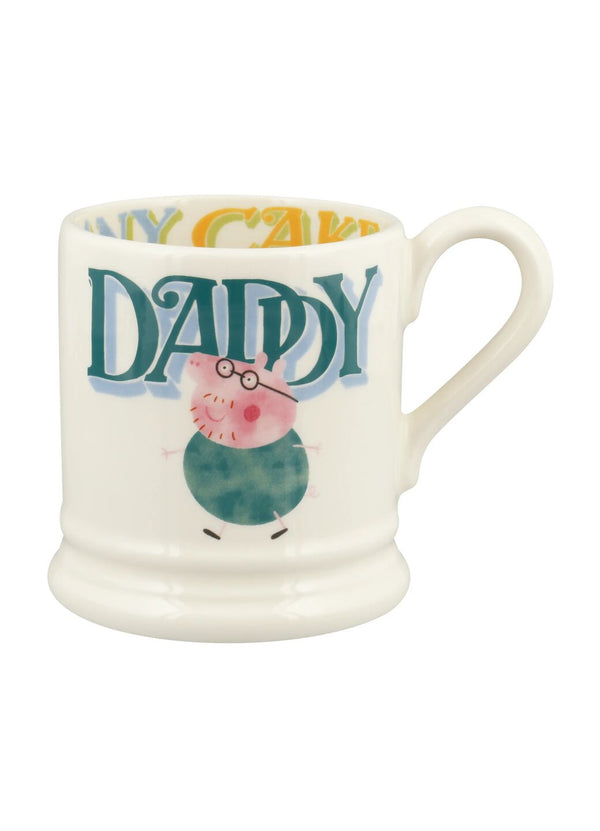 Emma Bridgewater Seconds Peppa Pig Daddy 1/2 Pint Mug