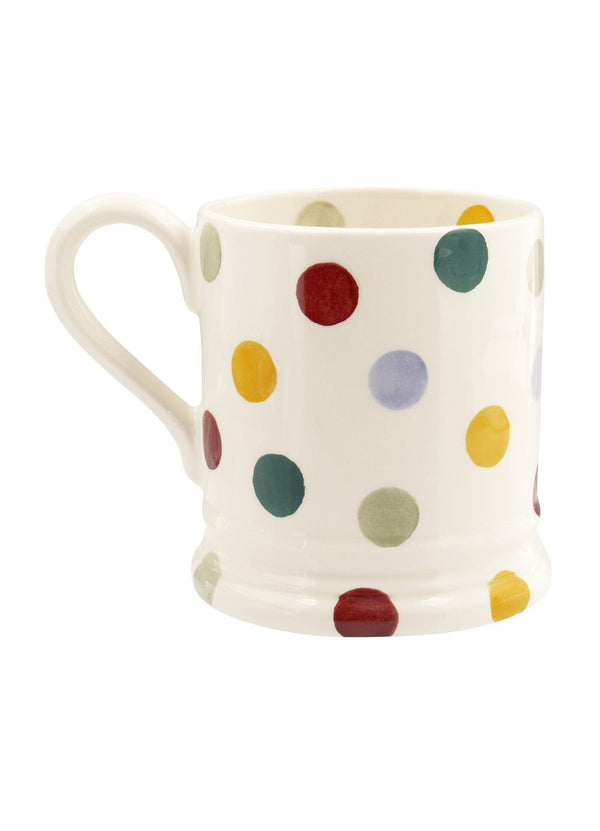 Emma Bridgewater Seconds Polka Dot Daddy 1/2 Pint Mug