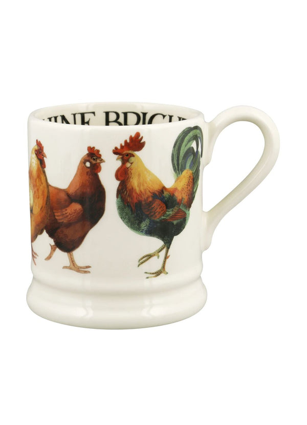 emma bridgewater Seconds Rise & Shine Shine Bright 1/2 Pint Mug