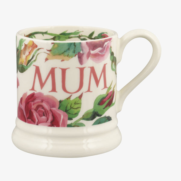 Emma Bridgewater Seconds Roses All My Life Mum 1/2 Pint Mug