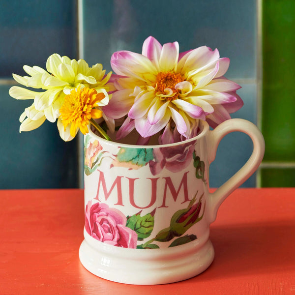 emma bridgewater Seconds Roses All My Life Mum 1/2 Pint Mug
