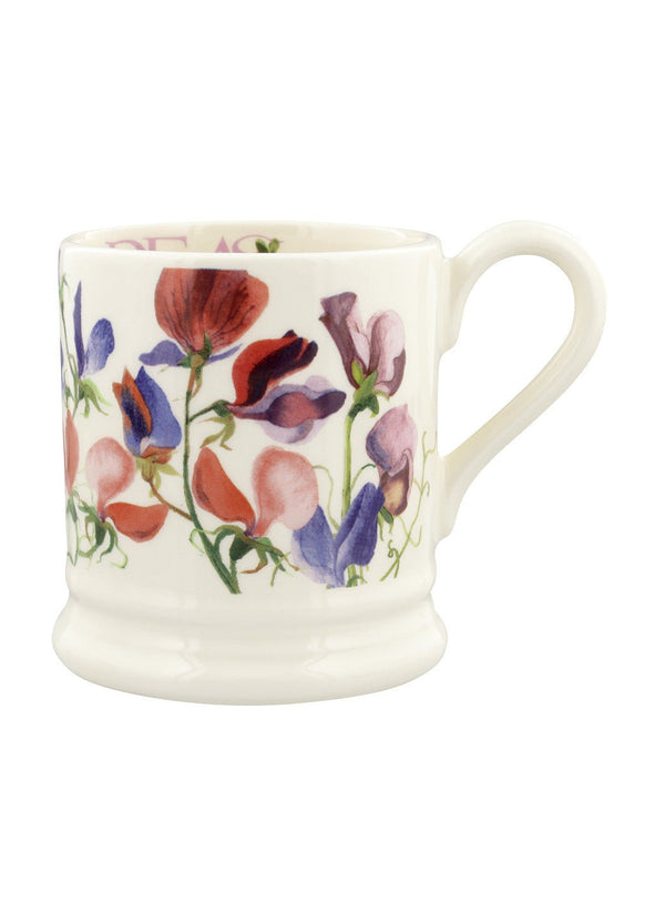 Emma Bridgewater Seconds Sweet Pea Multi 1/2 Pint Mug