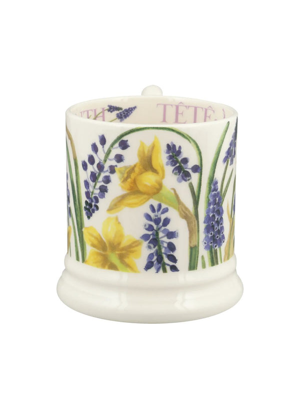Emma Bridgewater Seconds Tete-A-Tete & Grape Hyacinth 1/2 Pint Mug