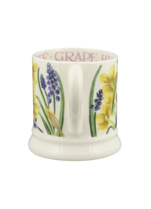 Emma Bridgewater Seconds Tete-A-Tete & Grape Hyacinth 1/2 Pint Mug