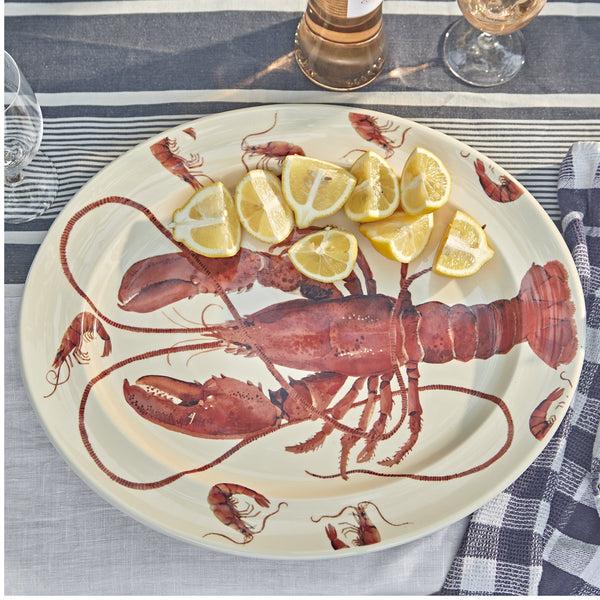 Emma Bridgewater Shellfish Lobster Large Oval Platter