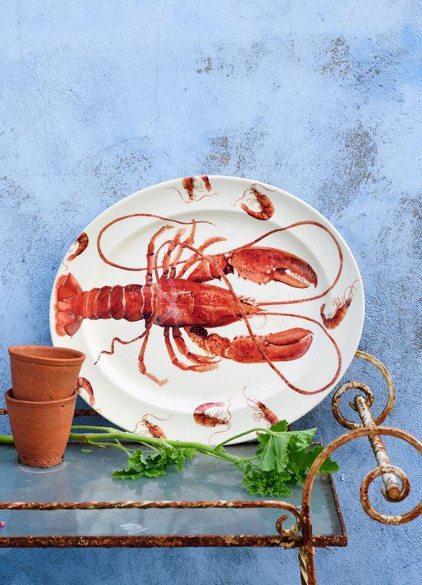 emma bridgewater Shellfish Lobster Large Oval Platter