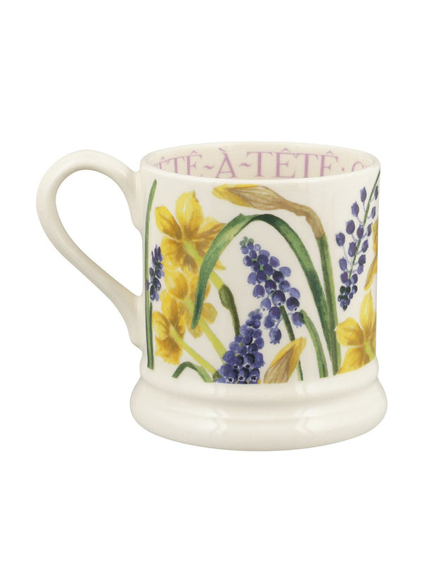 Emma Bridgewater Tete-A-Tete & Grape Hyacinth 1/2 Pint Mug