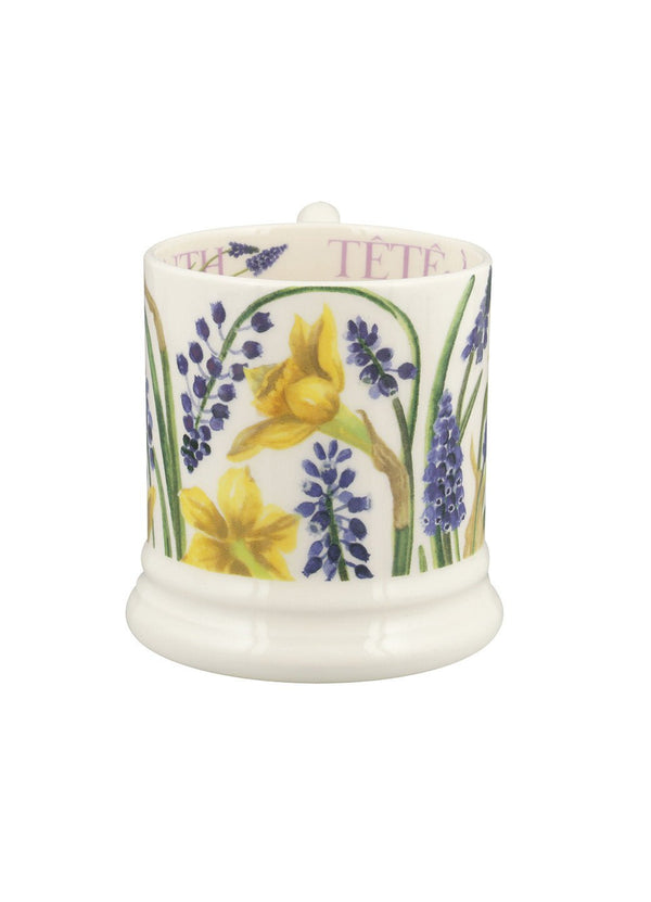 Emma Bridgewater Tete-A-Tete & Grape Hyacinth 1/2 Pint Mug