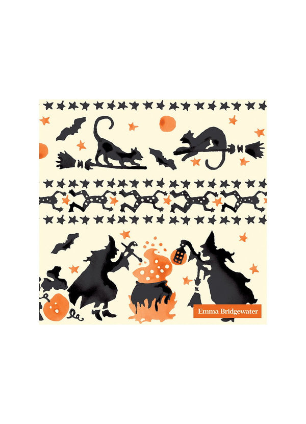 emma bridgewater The Wise Witches Lunch Napkins (Pack of 20)