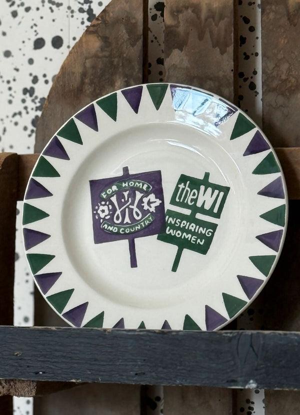 emma bridgewater Women's Institute Small Side Plate 6.5 Inch - Made to Order