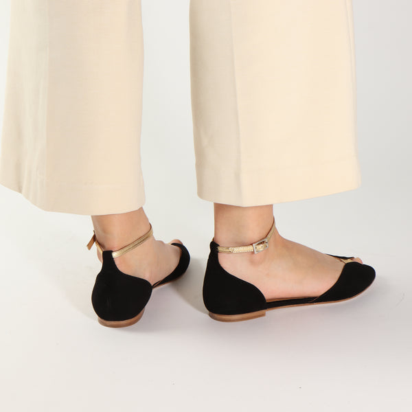 Emma Go JULIETTE Suede Black