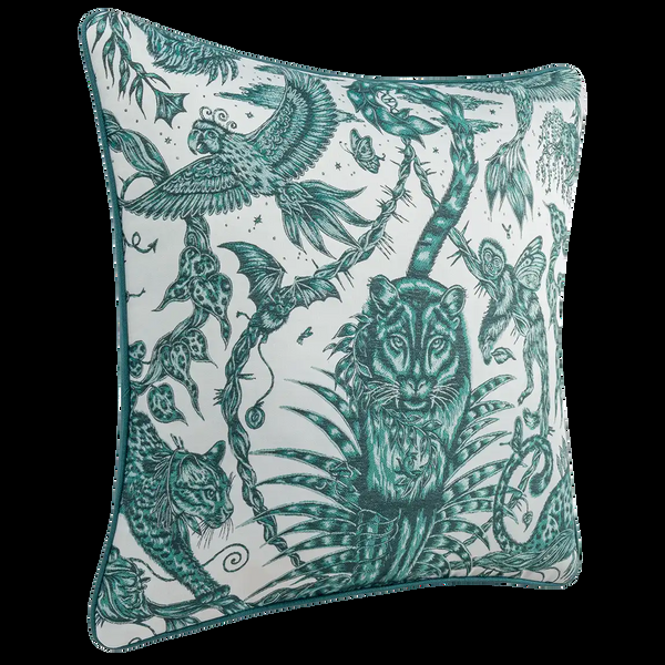 Emma J Shipley Bosque Dreams Jacquard Cushion - Large