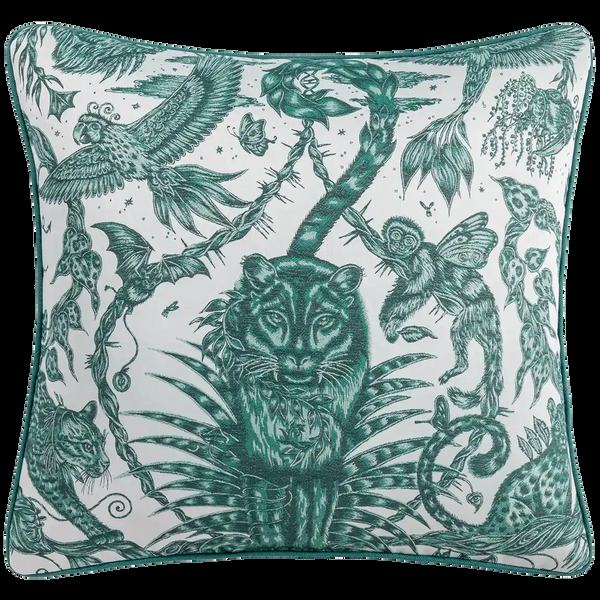 emma j shipley Bosque Dreams Jacquard Cushion - Large