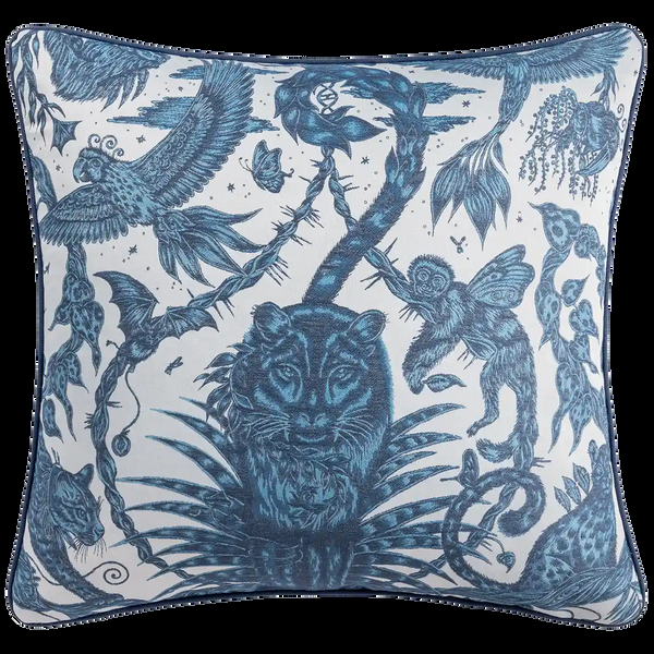 emma j shipley Bosque Dreams Jacquard Cushion - Large
