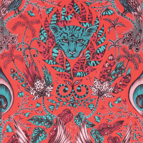 emma j shipley Amazon Cotton Satin Fabric