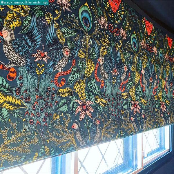 emma j shipley Amazon Cotton Satin Fabric