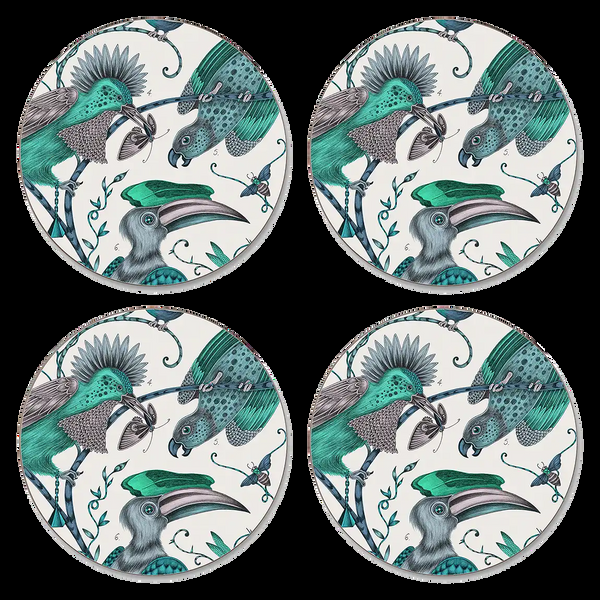 Emma J Shipley Audubon Coaster