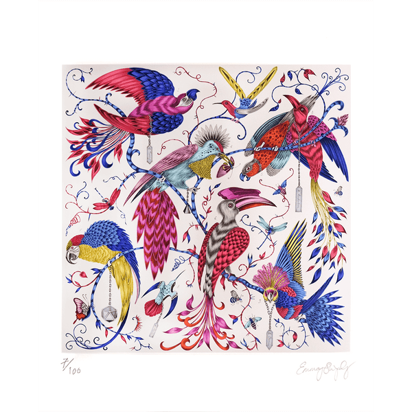 emma j shipley Audubon Fine Art Print - Multi