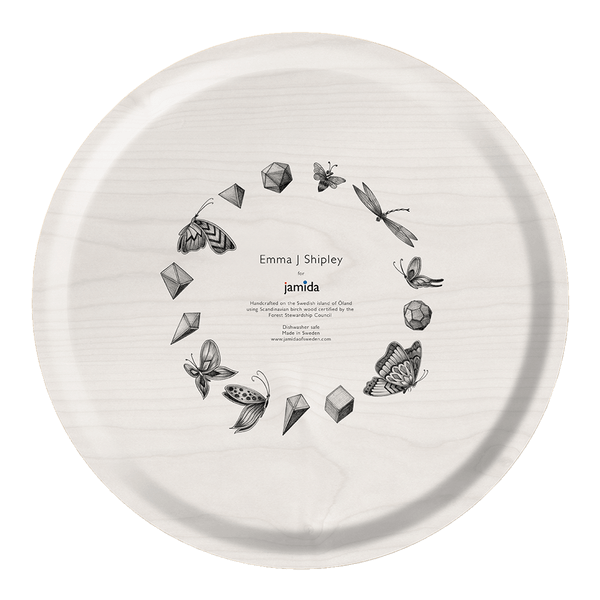 Emma J Shipley Audubon Round Tray