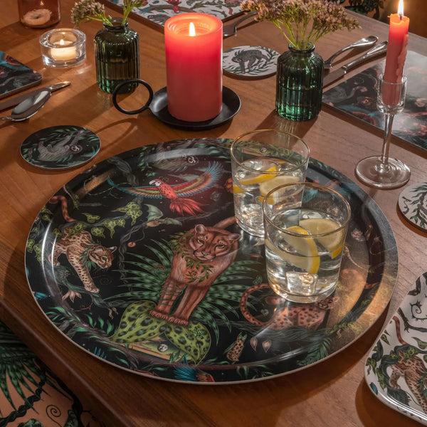 Emma J Shipley Bosque Dreams Round Tray