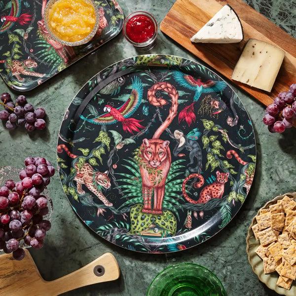 Emma J Shipley Bosque Dreams Round Tray