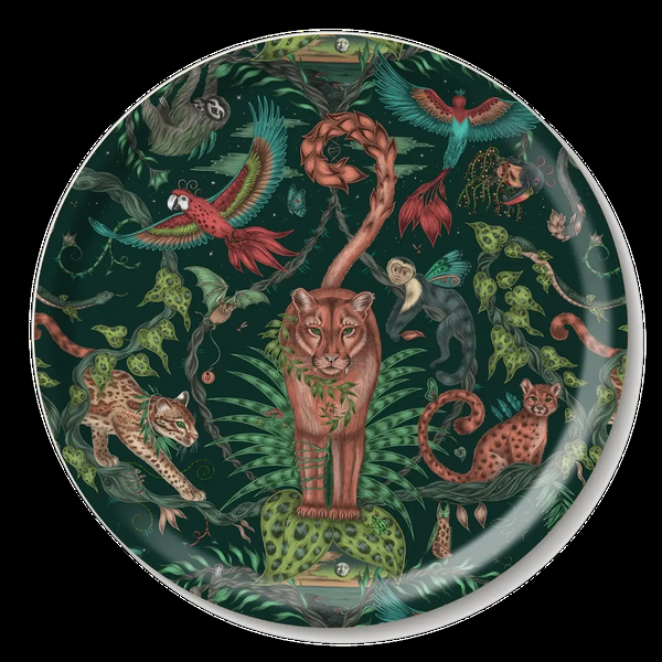 emma j shipley Bosque Dreams Round Tray