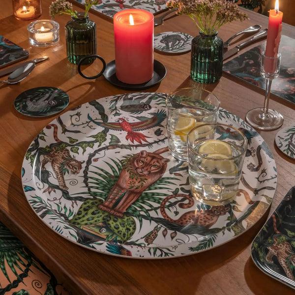 Emma J Shipley Bosque Dreams Round Tray